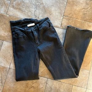 KanCan Women's Dark Blue Straight Leg Jeans